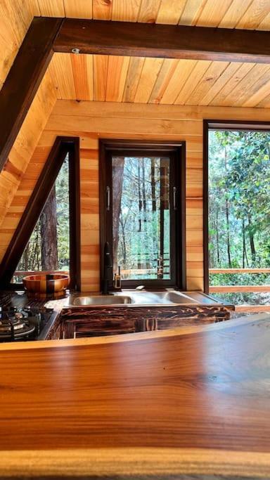 Cabana Nueva En El Bosque Y Cerca Al Rio Starlink Villa San Mateo Rio Hondo Dış mekan fotoğraf